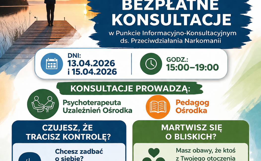 Zaproszeni na bezpłatne konsultacje z okazji dnia trzeźwości